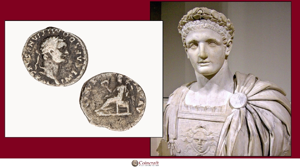 Quinarius featuring Domitian (81-96 AD) - Coincraft